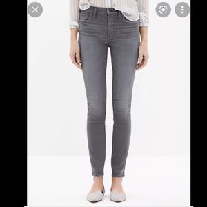 Madewell High Riser Skinny Jean, Dusty Grey